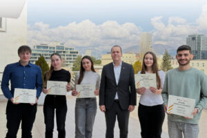 Studenti i TBU, Jonas Kepi, Ambasador Rinor për Shqipërinë, i Ftuar në Samitin e World Food Forum, Organizuara nga Kombet e Bashkuara” (Instagram Post).zip – 1 (2)