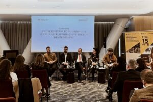 Studenti i TBU, Jonas Kepi, Ambasador Rinor për Shqipërinë, i Ftuar në Samitin e World Food Forum, Organizuara nga Kombet e Bashkuara” (Instagram Post) – 1